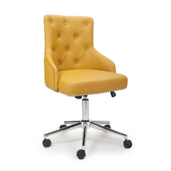 Shankar Yellow Office Chair